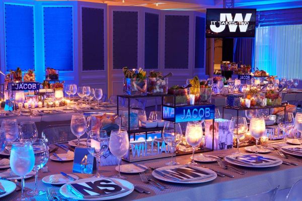 Twin Brothers B'nai Mitzvah  at Fresh Meadow Country Club