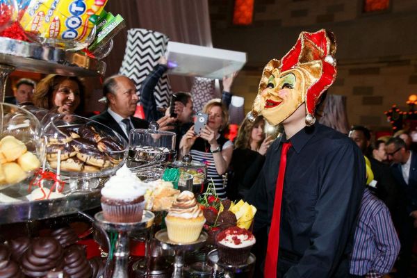 Masquerade Theme Bar Mitzvah at Gotham Hall