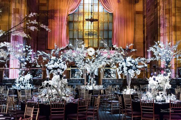 White Floral Wedding at Cipriani 42nd Street