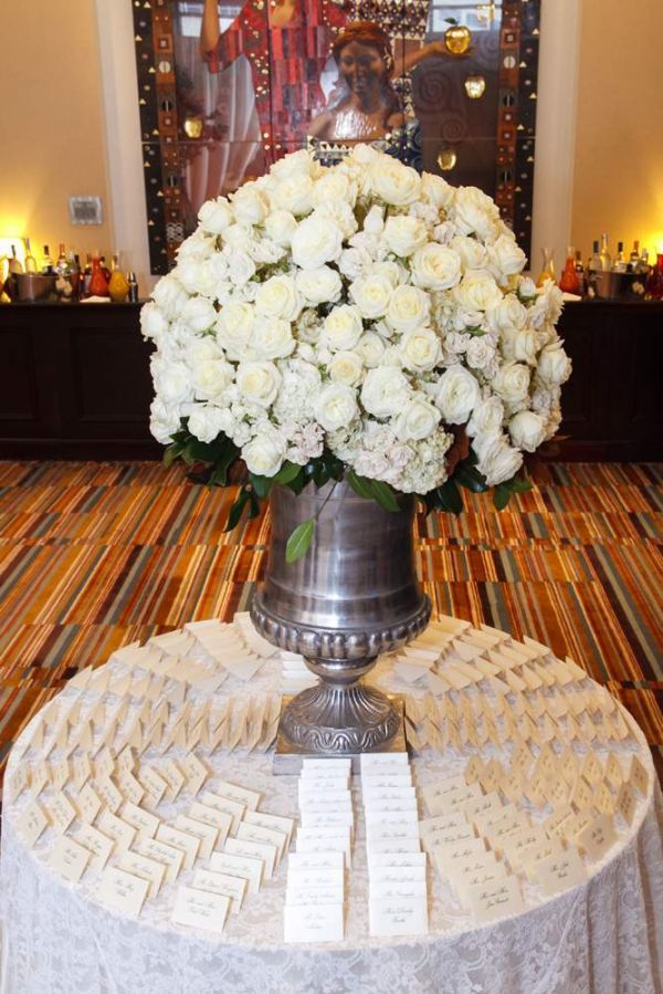 Elegant White Wedding at The Heldrich Hotel