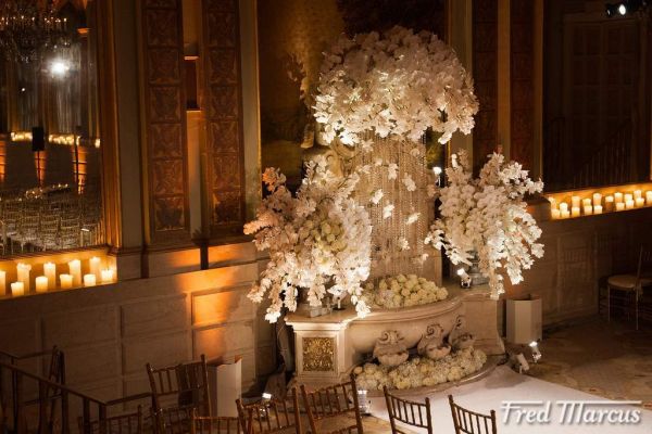 White Orchid Wedding at The Plaza Hotel