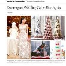 New York Times, Extravagant Wedding Cakes on the Rise!